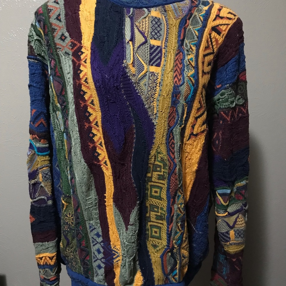 Vintage Multi color COOGI sweater 90’s